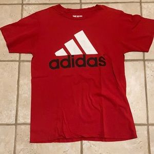 Adidas red sport t-shirt men’s medium